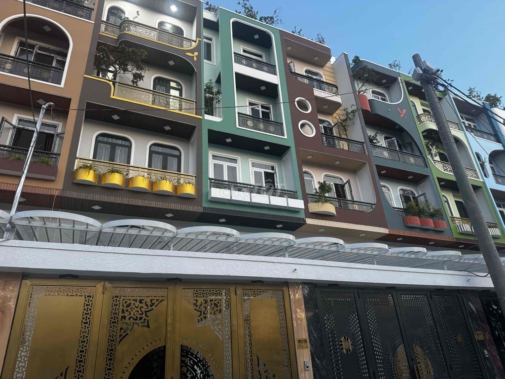 nhà phố liền kề khu Hương Lộ 2 Bình Tân có thang máy