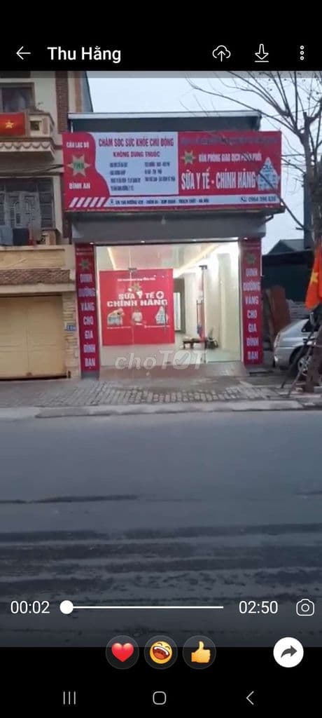 Bán Nhà trục đường chính Thạch Thất