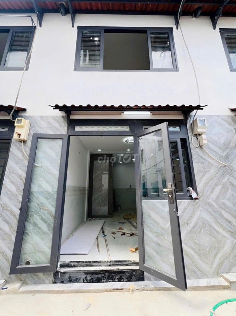 Nhà Mới Xây Hẻm Oto Ngay Chợ Hiệp Thành Quận 12 - Ảnh 2