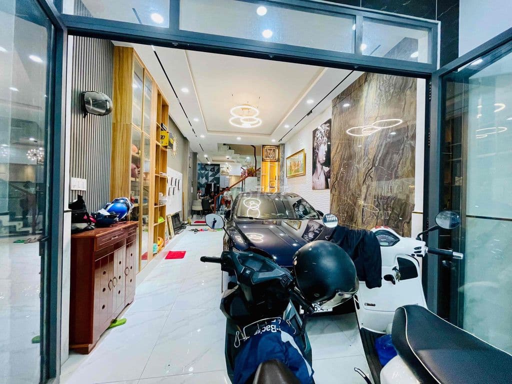 7,x Tỷ 60m2 4 Tầng HXH 6m K.Phân Lô gần chợ Thạch Đà