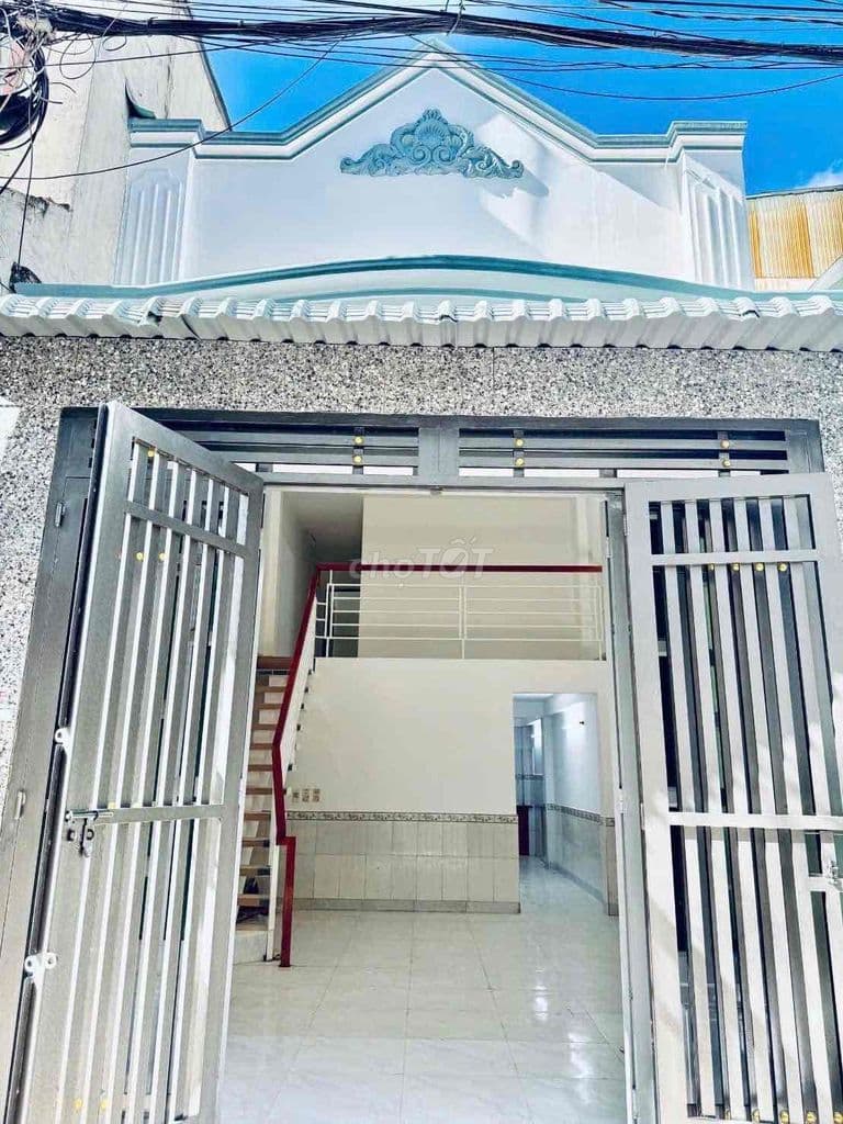 49m2(4x12), 2 tầng, hẻm xe tải thông, đường số 6 BHH-B Bình Tân