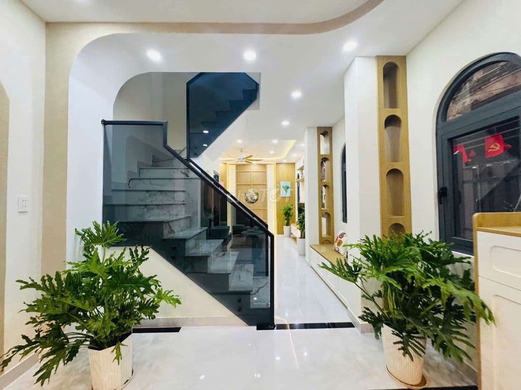 nhà phố gốc 2 mặt tiền 4 tầng full nội thất - Ảnh 3