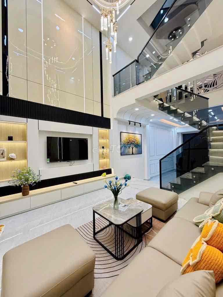 NHÀ XÂY MỚI - 4 TẦNG - 52M - HẺM 7M - THẠNH LỘC QUẬN 12 - GIÁ 6,59 TỶ - Ảnh 2