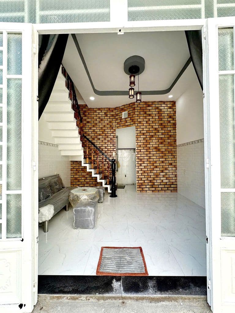 NHÀ ĐẸP HẺM XE TẢI ĐÚC 1 LẦU CÓ 2PN 2WC MẶT TIỀN ĐƯỜNG LIÊN TỔ 4-5 - Ảnh 3