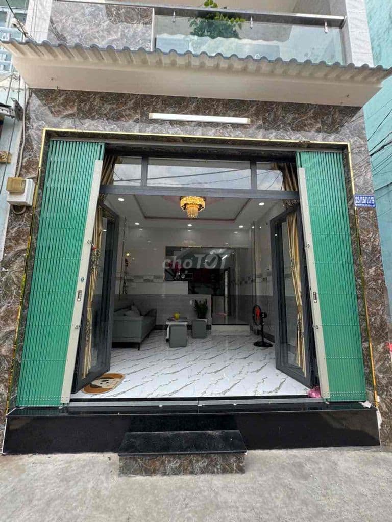 Nhà Bán . DT 4x10. 1 lầu 2 P .2 Wc . hẻm 769 PT hiển P4 Q8 - Ảnh 2