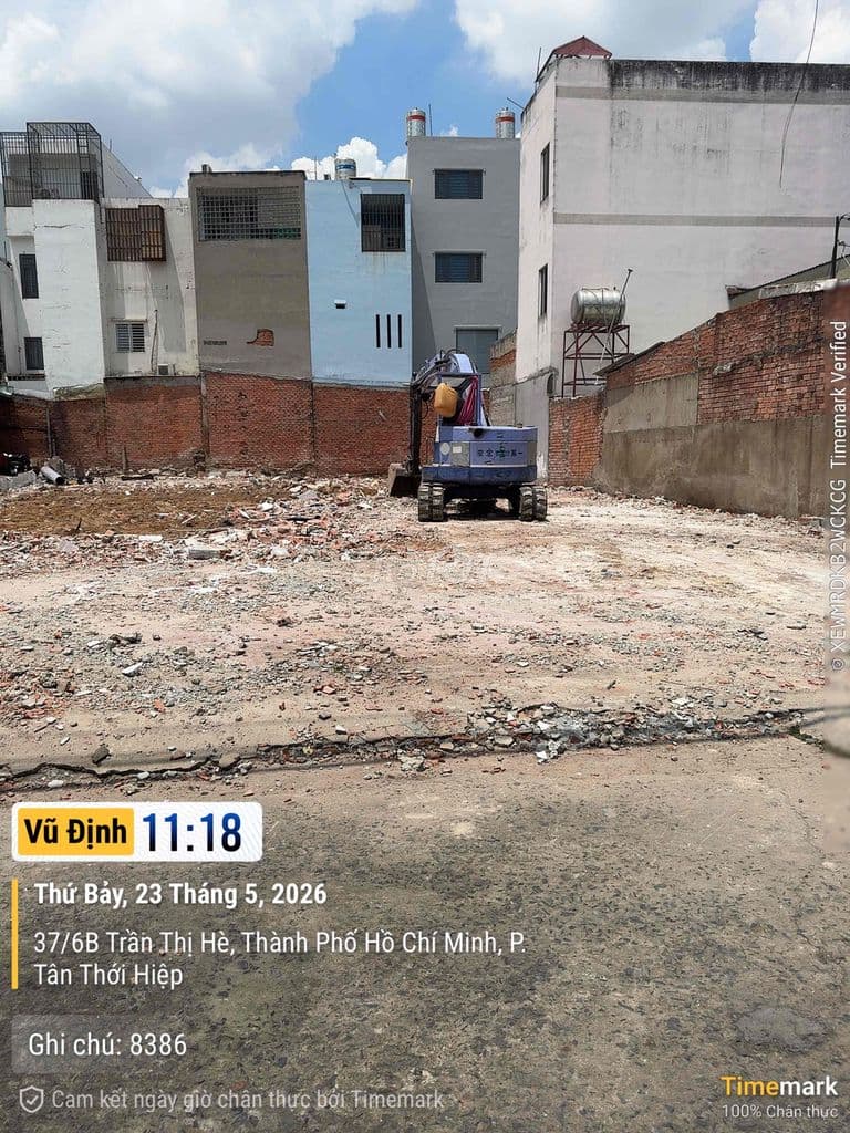 bán đất đường trần thị hè phường tân chánh hiệp quận 12