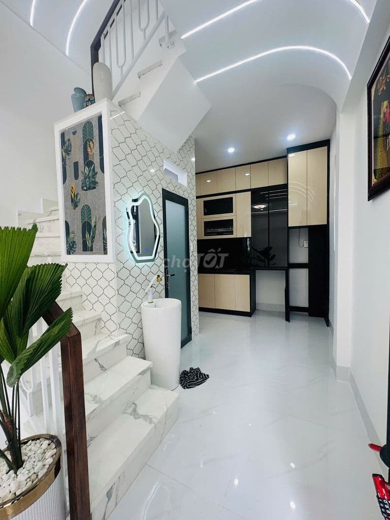 Nhà Mới Q12 Lê Văn Khương Hẻm Xe Hơi 2pn 2wc thương lượng chính chủ - Ảnh 3