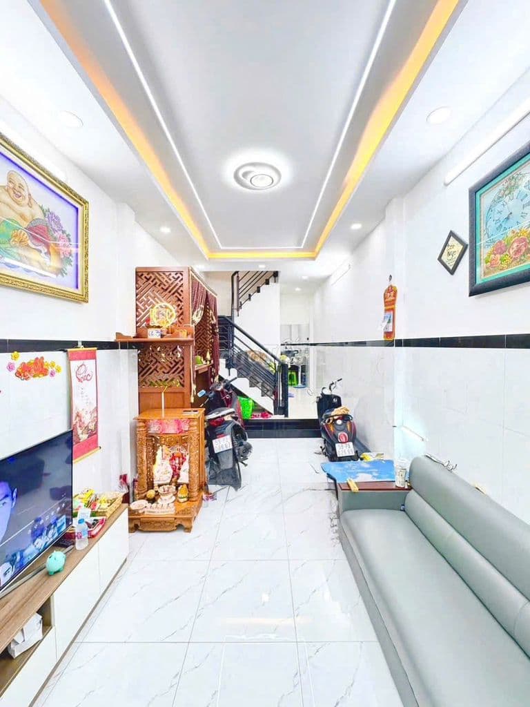 Nhà mặt tiền Bình Tân 3x14m Nở Hậu | Chính chủ bán 4.65 tỷ TL