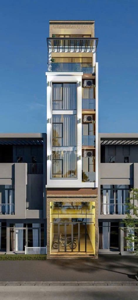 NHÀ PHỐ NGỌC LÂM- 8 TẦNG, SỔ ĐỎ VUÔNG ĐẸP, NÓI KHÔNG VỚI QUY HOẠCH.