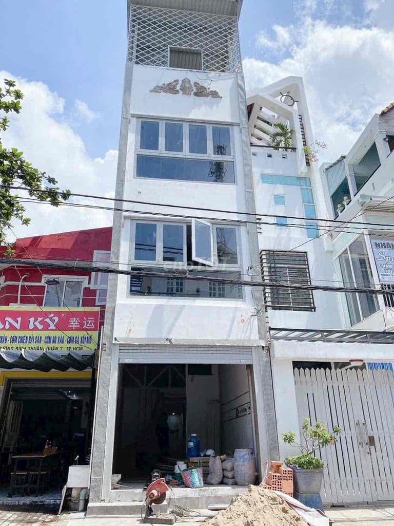 Nhà 4 tầng MT Kinh doanh Đường Số Lâm Văn Bền Q7 6,19 tỷ