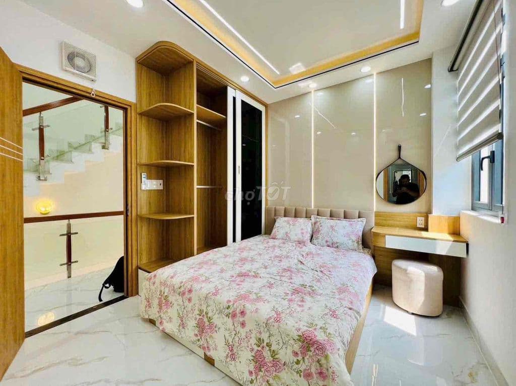 nhà phố liền kề khu Hương Lộ 2 Bình Tân có thang máy - Ảnh 3