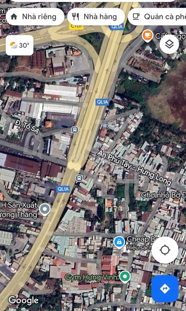 Bán đất Quốc lộ 1, Xã An Phú Tây, Bình Chánh. Giá: 88 tỷ, Dt: 2112,9m2 - Ảnh 2