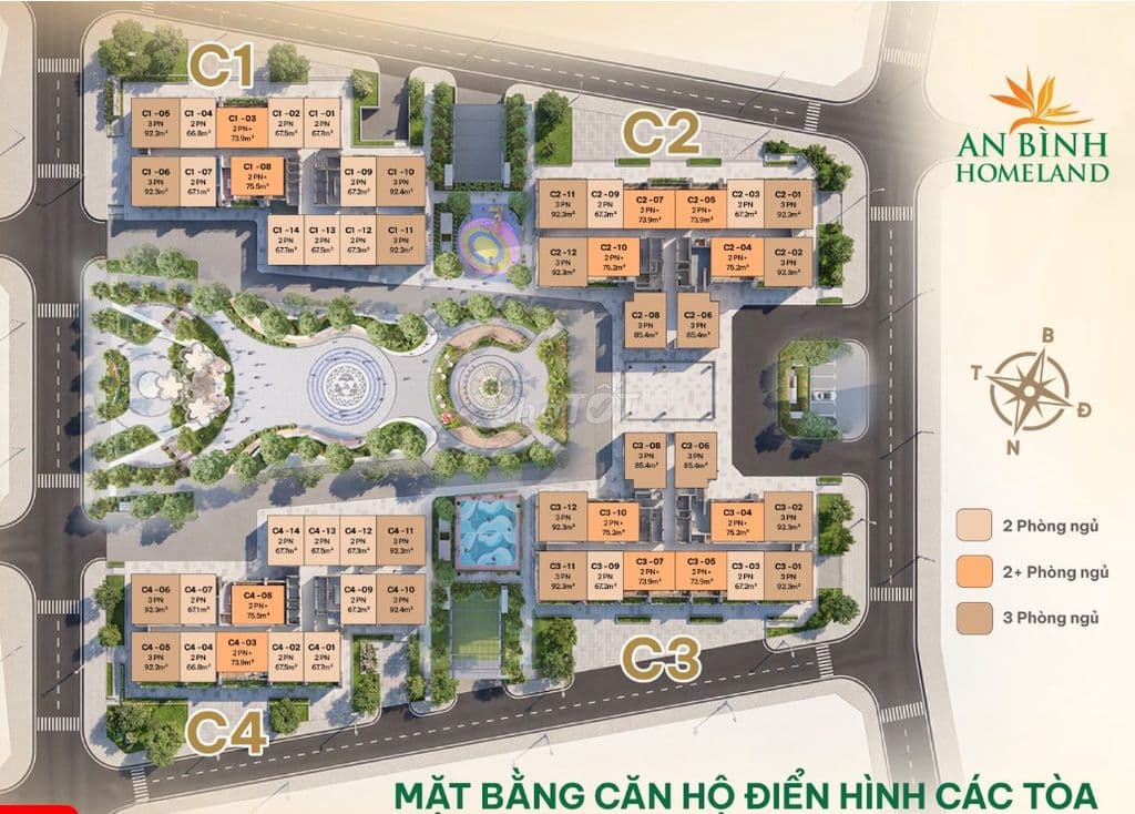 Chính chủ bán căn chung cư An Bình Homeland, 5,3 tỷ - 67,5m2 - Ảnh 2
