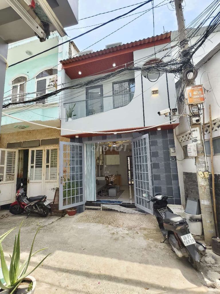 Hẻm 4M - Bùi Quang Là 1 Trệt 1 Lầu 2PN 2WC