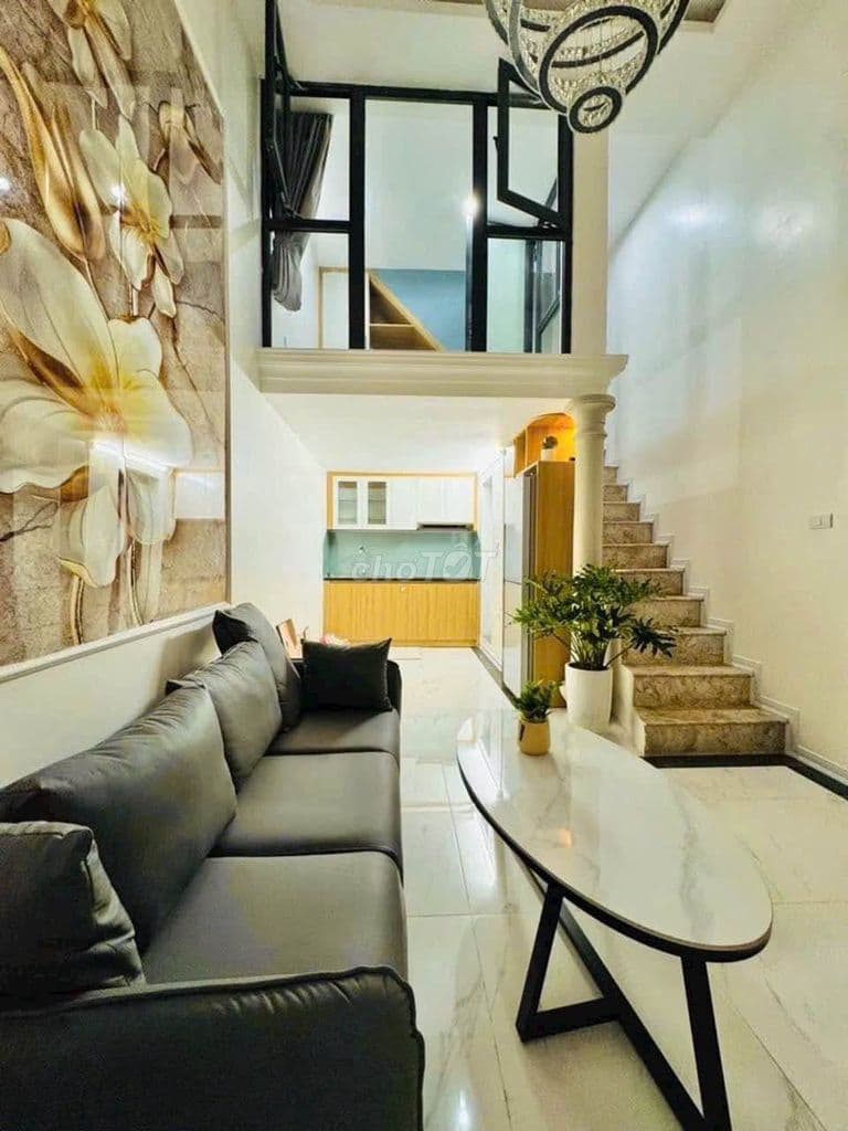 bán nhà 4 tầng Hoàng Mai gần hồ Đền Lừ