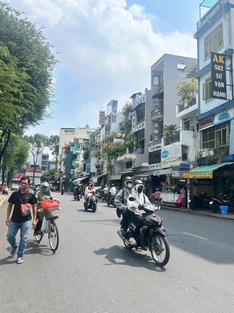 Nhà mặt tiền Sư Vạn Hạnh phường 10 quận 3