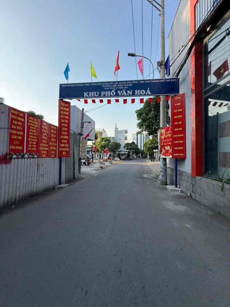 BÁN ĐẤT ĐƯỜNG SỐ 3 SÁT VẠN PHÚC CITY– VỊ TRÍ ĐẸP - THÔNG VÀO VAN PHUC - Ảnh 2