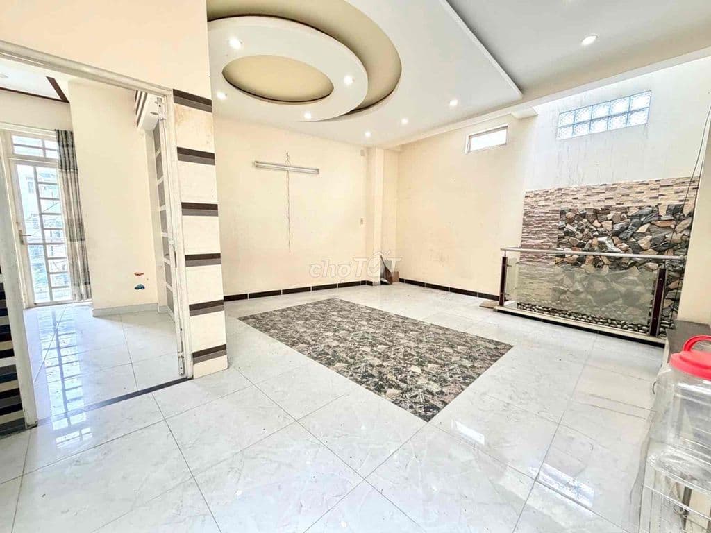 PHAN VĂN TRỊ- Nhà 3 Tầng 54m2, 4Ngủ, hẻm sạch đẹp, Ngang 6M - Ảnh 3