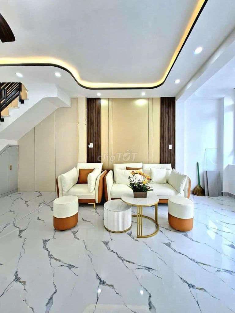 BÁN NHÀ ĐẸP MỚI HOÀN THIỆN KẾ BÊN Q7 - Ảnh 3