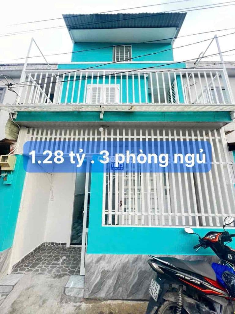 nhà 3 phòng ngủ. hẻm ô to. 4m x 8m . thạnh xuân 25.Q12