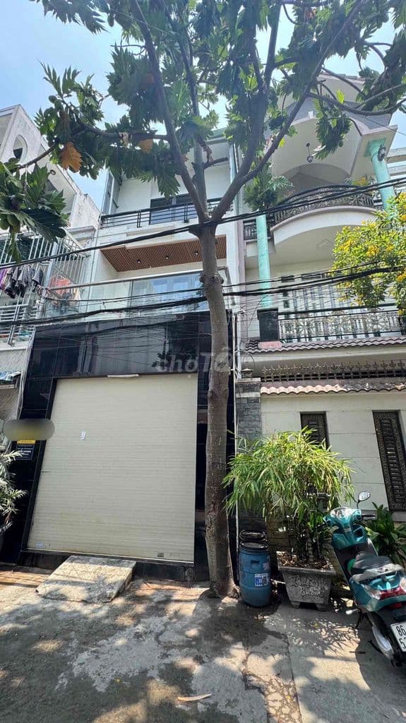nhà hẻm 6m, đường số 9, p Bình Hưng Hoà, dt 4x16, 1 trệt 2 lầu,