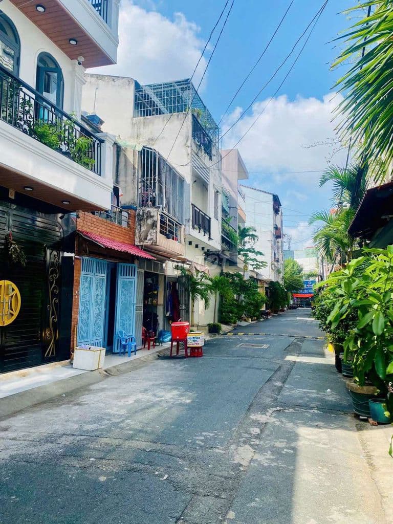 Hẻm nhựa 8m Phú Thọ Hòa, 4x18m, 4 tấm, 5pn