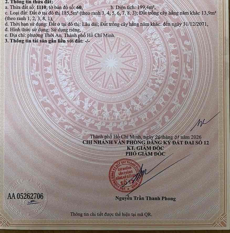 ĐẤT ĐẸP LÀM TRƯỜNG HỌC HOẶC BIỆT THỰ - Ảnh 3