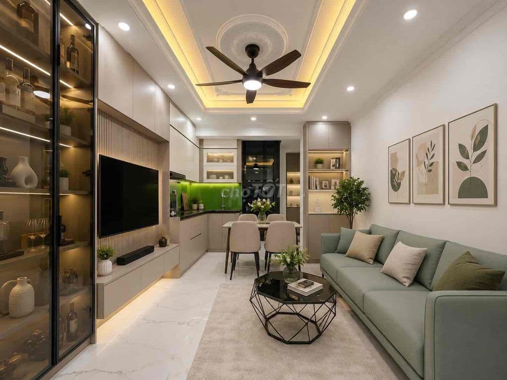 Nhỉnh 7 tỷ thang máy Minh Khai ngõ thông kinh doanh, 5T full nội thất