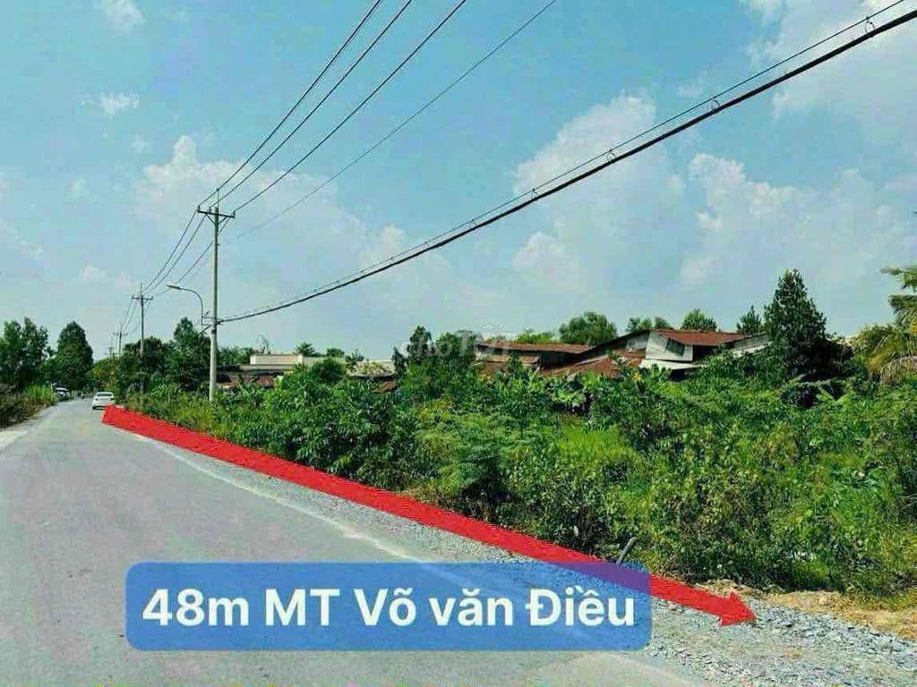 717m2 có 108m2 đất XD MT Võ Văn Điều tặng giấy phép XD giá 3.5 ty
