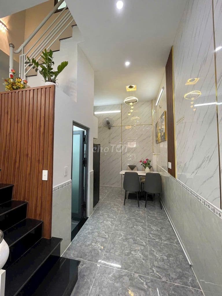 Căn 38m Vũ Tùng, Bình Thạnh gần chợ Bà Chiểu. Xây 2 tầng, sổ riêng - Ảnh 2