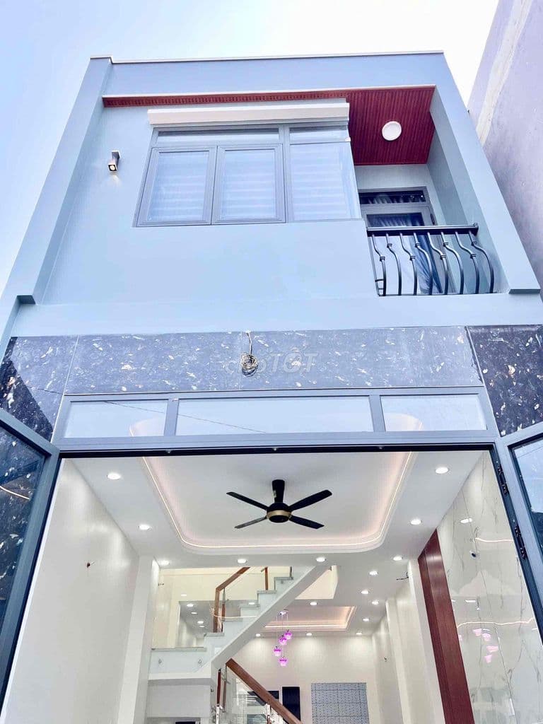 Nhà SHR 1/ HXH ngang 4,1 x 14.5m Đúc 1 Trệt 1 Lầu Nhà Mới - Ảnh 3