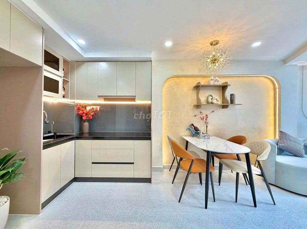 Nhà mới 3 tầng hẻm rộng Kinh Dương Vương, 40m2, 3 PN, gần CV Phú Lâm - Ảnh 3