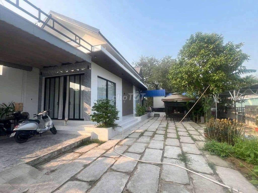 Nhà hoàn công mặt tiền nhựa 1/Bến Than sân vườn thoáng mát