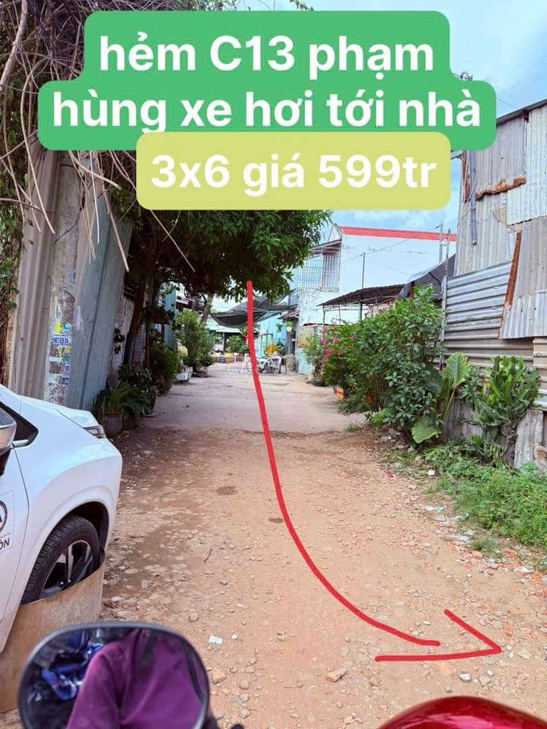 BÁN NHÀ CẤP 4 SUỐT 3X6 HẺM C13 PHẠM HÙNG KẾ KDC TRUNG SƠN GẦN HXH - Ảnh 2