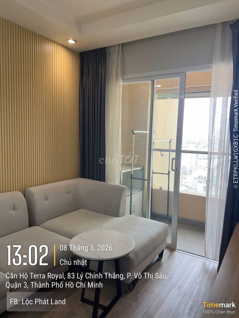 Bán căn hộ Terra Royal 3PN ,2WC ,80m2 ,SHR , Giá 9.5 Tỷ ,full nội thất