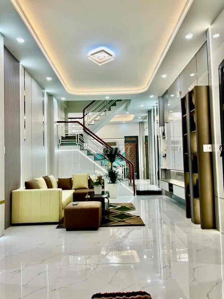 QUẬN 12. NHÀ PHỐ 3 TẤM HẺM XE HƠI THÔNG GẦN CHỢ HL 80B - Ảnh 3