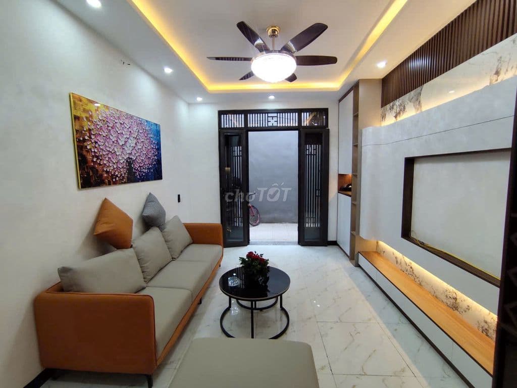 Cc gửi bán nhà Bích Hoà- Thanh Oai, hoàn thiện 4T full NT, giá 4ty55