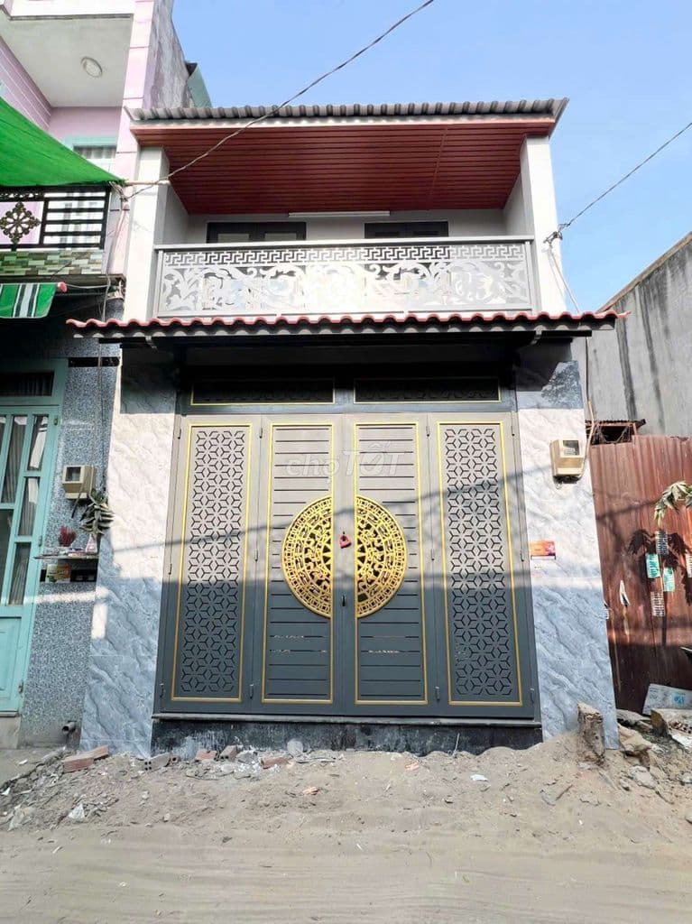 NHÀ 4*12M HẺM THÔNG 3PN GẦN CHỢ TRƯỜNG ĐƯỜNG VÕ VĂN VÂN TÂN VĨNH LỘC