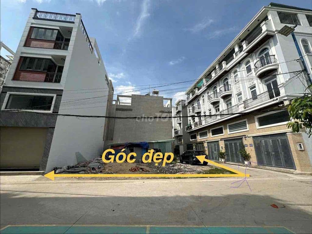 Bán đất 2 mặt tiền đường xe hơi khu phân lô, phường 15, Gò Vấp