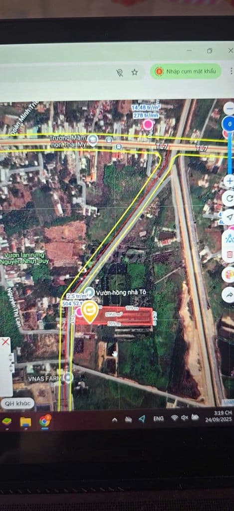 Bán đất thổ vườn Thái Mỹ giá đẹp - Ảnh 2