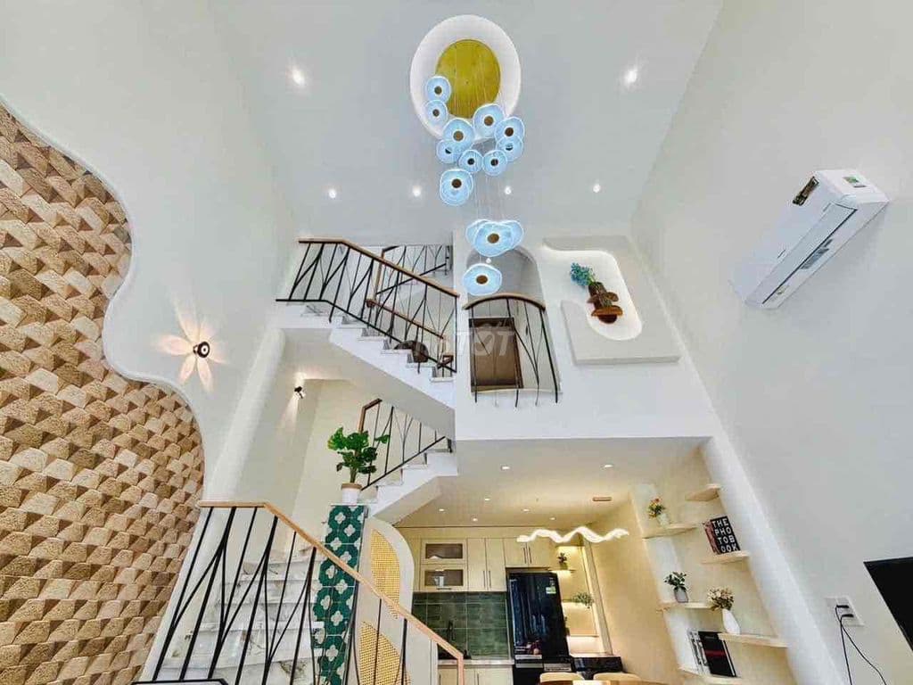 NHÀ MỚI (4.2x10)– HẺM XE HƠI – 4.87tỷ - FULL NỘI THẤT – GÒ V