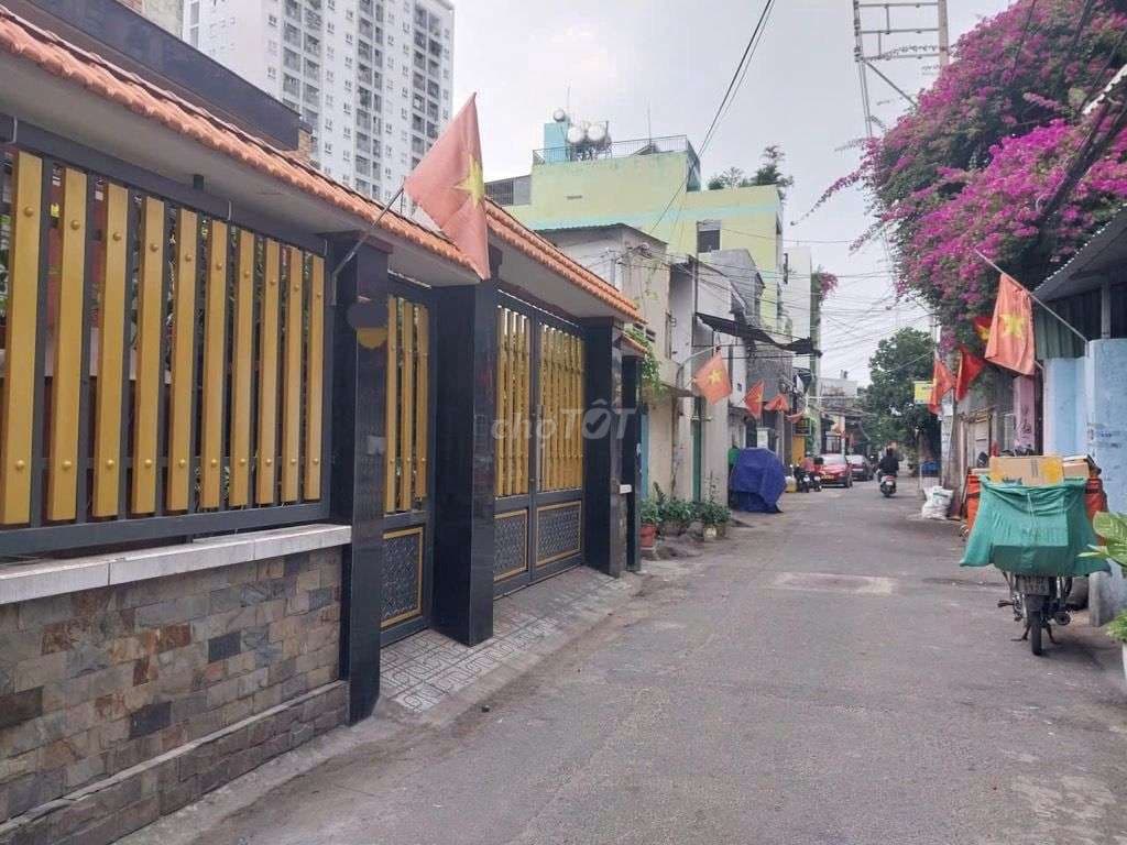 4M×10 - 1 LẦU - MẶT TIỀN ĐƯỜNG 8M THÔNG - PHAN VĂN HỚN - QUẬN 12 - Ảnh 2