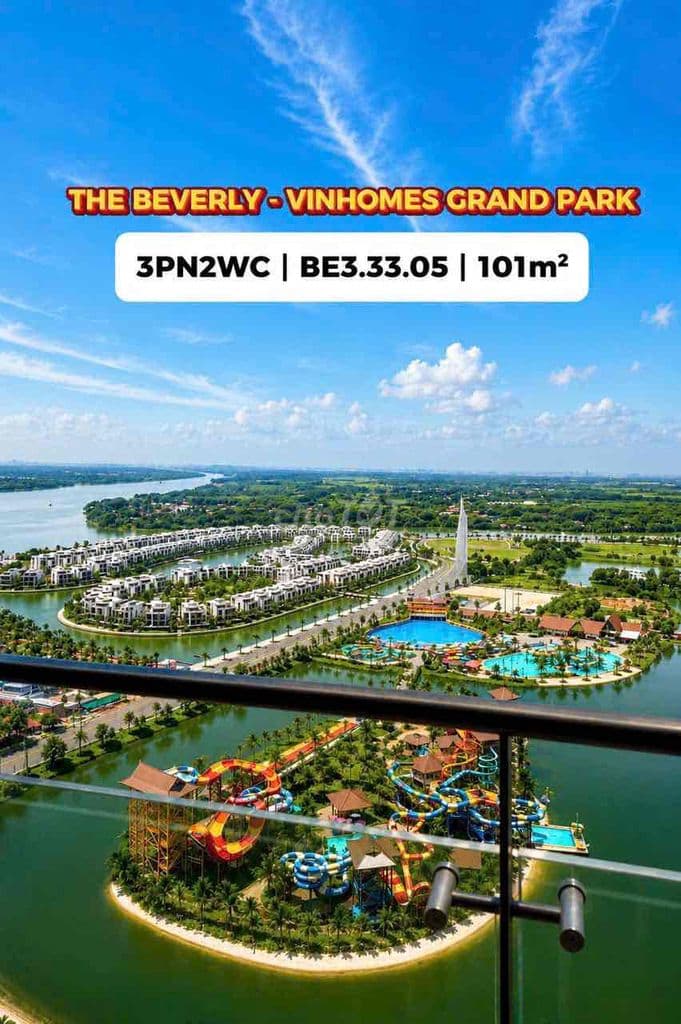 CĂN HỘ 3PN THE BEVERLY - VINHOMES GRAND PARK - Ảnh 3