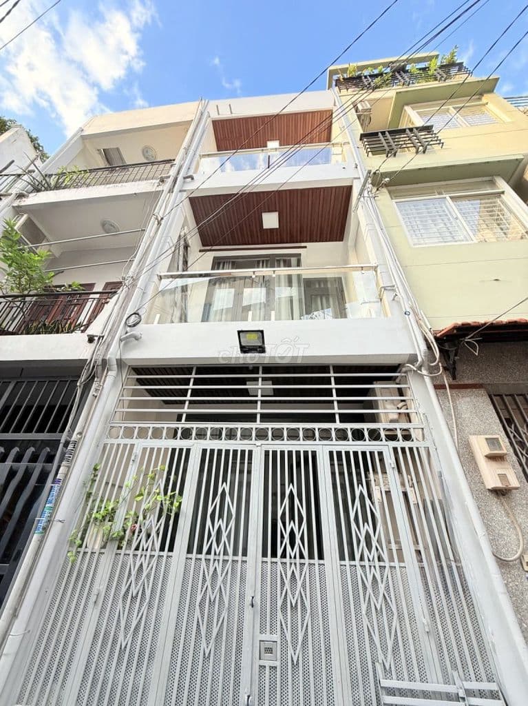 Nhà MỚI XÂY 45m2 HXH 4M NGAY SỞ THUẾ TÂN BÌNH - 3 tầng 5PN NHỈNH 7 TỶ