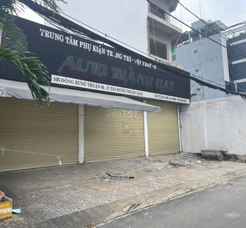 Lô đất 196m2. Ngang 12m GPXD hầm 6 tầng Mặt tiền Đông Hưng Thuận 05 - Ảnh 2