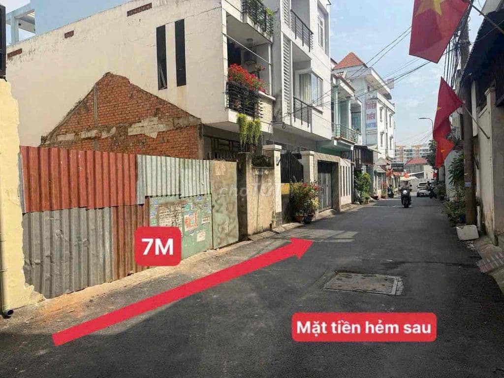 bán đất 2 mặt tiền trước sau 449,455 lê văn việt - Ảnh 2