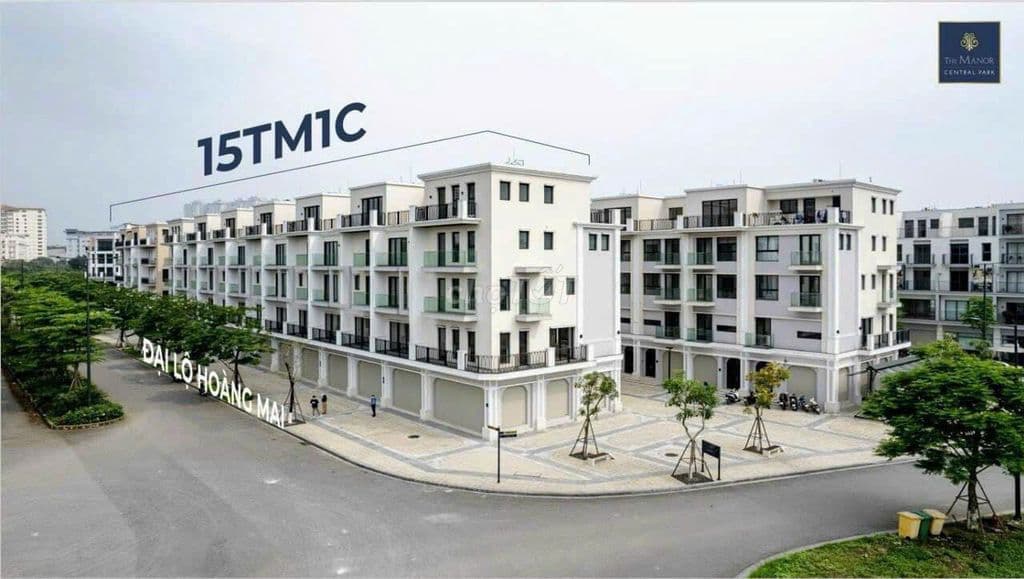 Cần bán căn góc Shophouse The Manor Central Park 99m2, 5 tầng