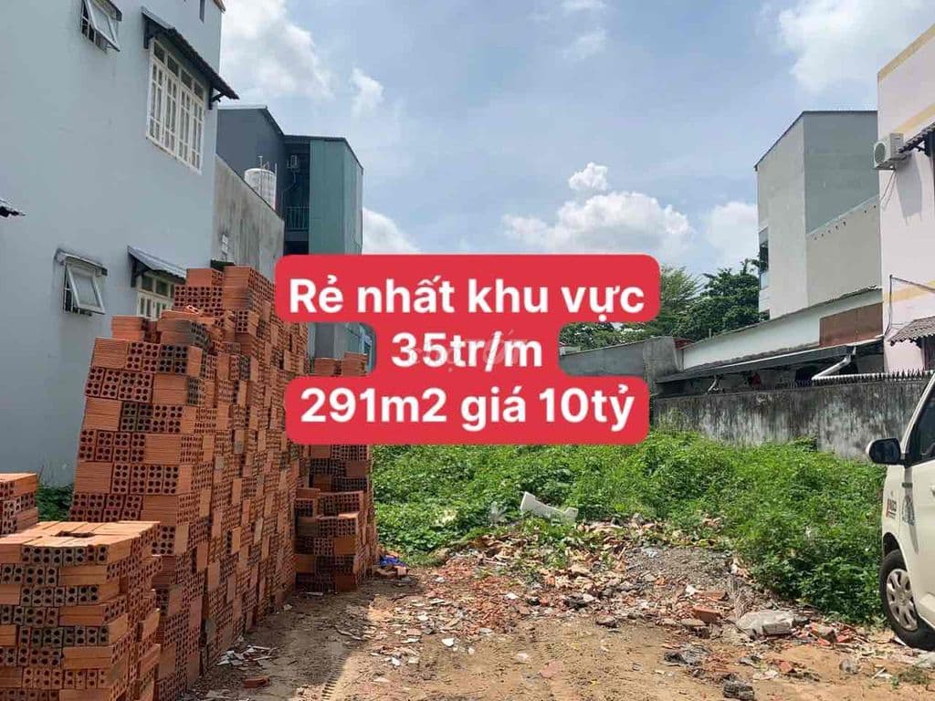 ĐẤT 291M2 FULL TC| ĐƯỜNG 160 LÃ XUÂN OAI | TNPA