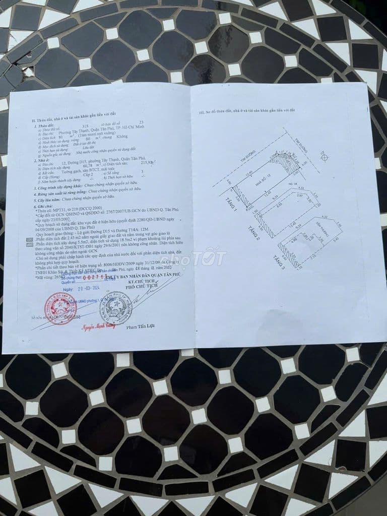 BÁN Nhanh NHÀ MẶT TIỀN ĐƯỜNG D15 Tây Thạnh,TÂN PHÚ 6.5x17, Giá 11.8 tỷ - Ảnh 2