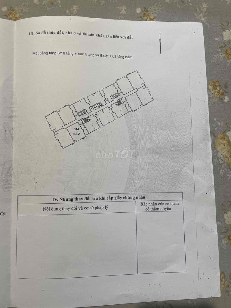 Bán chung cư One 18 Ngọc Lâm Long Biên, 3 phòng ngủ, 115m², ô tô vào t